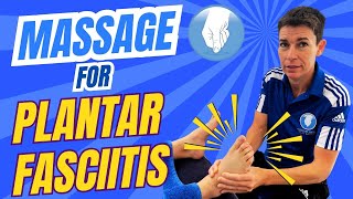 Best Massage Techniques for Plantarfasciitis Relief [upl. by Reifinnej873]