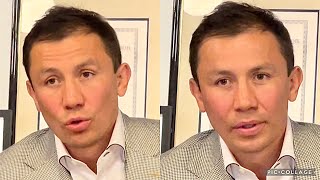 GENNADY GOLOVKIN TALKS DMITRY BIVOL BEATING CANELO amp FIGHTING CANELO IN TRILOGY WAR [upl. by Teodoro]