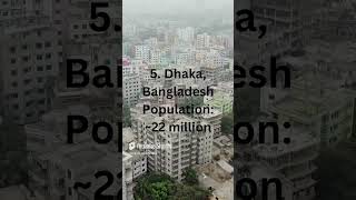 Top 10 most populated cities in the world PART 2 🏙🌆🤯 [upl. by Victory521]