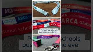 Lanyard Sublimation Printing  9014784762  lanyards corporategifting schoolstationery [upl. by Caylor659]