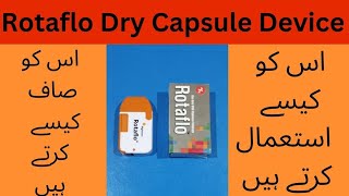 How to Use Rotaflo inhaler  Dry powder inhaler  Rotaflo device [upl. by Otsuj]