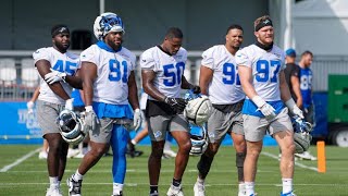 DETROIT LIONS TRAINING CAMP  DAY 6 2024 [upl. by Notyalk]