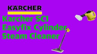 Karcher SC1 Easyfix Cylinder Steam Cleaner [upl. by Elly690]