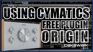 Using Cymatics Free Plugin Origin [upl. by Nysilla315]