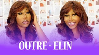 Outre Wigpop Style Selects Full Wig  ELIN  Naturally Parted EBONYLINECOM [upl. by Aube197]