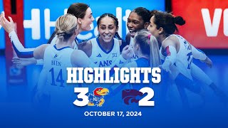 Kansas vs Kansas State Highlights [upl. by Atinoj569]