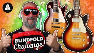 We Remade Our First Video  Epiphone vs Gibson Les Paul Blindfold Challenge [upl. by Nichani]