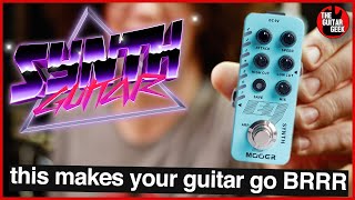 Synth Guitar on a budget  Mooer E7 Review and Top 7 Tones [upl. by Ajnotal]