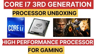 intel i73770 quad core 340ghz processor unboxing  fastest pc processor in the world [upl. by Whiteley638]