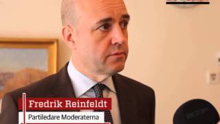 Intervju med Fredrik Reinfeldt [upl. by Ylrebmek436]