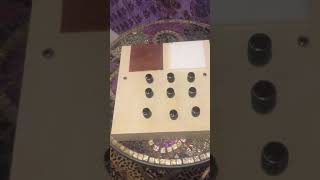 DIY radionics box 9 dial wishing machine [upl. by Zedekiah]