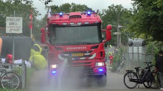 Opendag Brandweer Wormerveer 2024 Verschillende Hulpdiensten met spoed onderweg [upl. by Trisha]