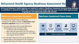 CalAIM Justice Behavioral Health Readiness Assessment Office Hours Session 2 [upl. by Connel670]