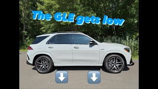 2024 Mercedes GLE AMG 53 Lowering Links Intall and Review  Ghost Links Lowering Full Guide [upl. by Lananna]