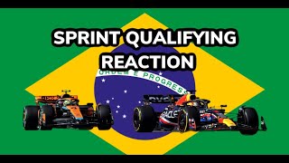 F1 Sprint Qualifying Brazil Reaction [upl. by Ymerrej647]