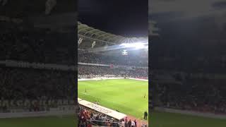 Ezan dinmez diyen  Bayrak inmez diyen Şehit ölmez diyen birileri var KONYASPOR [upl. by Nolahp]