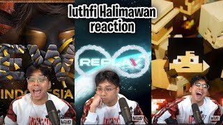 bang upi reaction rewind Indonesia tiktok replay dan rewind minecraft [upl. by Nirroc809]