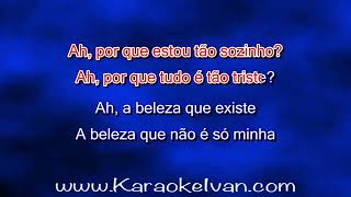 Andrea Bocelli  Garot De Ipanema karaoke [upl. by Gwendolyn]