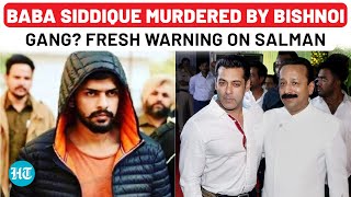 ‘Anyone Who Helps Salman Khan…’ Lawrence Bishnoi Gang’s Chilling Threat After Baba Siddique Murder [upl. by Eihpos]