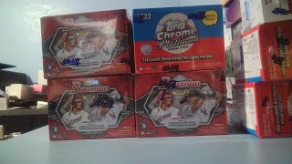 4 Blasters  3 2024 Bowman amp 1 2022 Topps Chrome Platinum Anniversary sportscardclubcom Break [upl. by Aicenad]