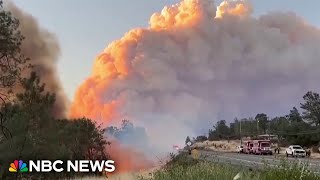 Nations biggest wildfire consumes more ground in Northern California [upl. by Yecaw533]