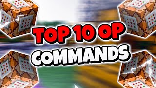 Top 10 Cool Minecraft Commands Thats Really Op🔥 [upl. by Leribag]