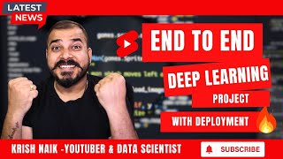 End To End Deep Learning Project Using MLOPS DVC Pipeline With Deployments Azure And AWS Krish Naik [upl. by Essej]