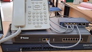 Dinstar FXO Gateway with Yeastar PBX P550 Configuration [upl. by Ynamrej]