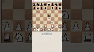 Evans Gambit first variation chess learnchesstrapin30seconds chessgamechessopening [upl. by Ardnikal]