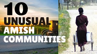 10 Unusual Amish Communities [upl. by Er]