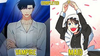 A Slave Became the Maid of a Vampire but He Fell for Her for Her Cuteness  Manhwa Recap [upl. by Nojram116]