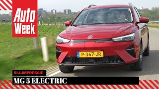 MG 5 Electric  AutoWeek Review [upl. by Pederson]