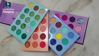 60 shades eyeshadow palette review from Flipkart [upl. by Viridis431]