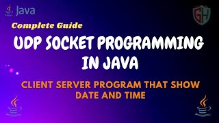 UDP Socket Programming in Java  Simple ClientServer Program Using UDP in Java show Date and time [upl. by Abebi633]