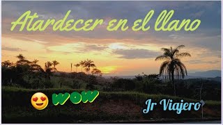 🌇 Atardecer en los llanos orientales Colombianos 🇨🇴 Que hacer en Villavicencio Colombia [upl. by Ellek]