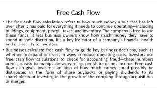 Financial Statement Analysis lecture 21 [upl. by Elwira]