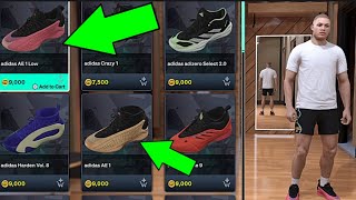 Where to buy Adidas Shoes AE1 in NBA 2k25 Anthony Edwards Shoes [upl. by Hitt163]