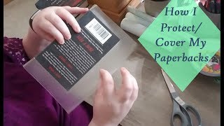 How I CoverProtect Paperback Books [upl. by Assiralk]