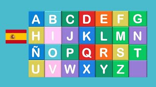 🇪🇦 Learn Spanish Alphabet Pronunciation  Spanish ABC Letters  Aprenda Alfabeto Español niños [upl. by Alistair]