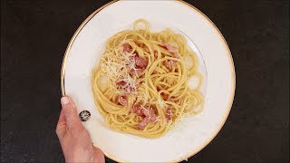 Spaghetti alla carbonara [upl. by Ennirak570]