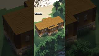 Minecraft  How to Build a Small Spruce Mansion  Ultimate House [upl. by Cacilia]