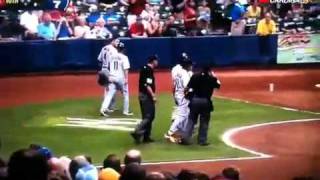 Yadier Molina vs umpire [upl. by Ambert51]