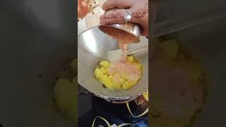 Aloo matar paneer youtube food cooking simplebengalilunch [upl. by Ariamoy954]