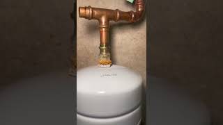 Make sure to install a thermal expansion tank when replacing a Water Heater [upl. by Berlin]