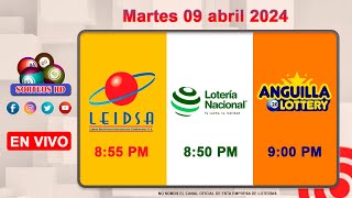 Lotería Nacional LEIDSA y Anguilla Lottery en Vivo 📺│Martes 09 abril 2024 855 PM [upl. by Julienne59]