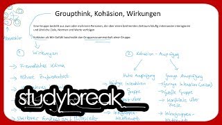 Groupthink Kohäsion Wirkungen  Betriebswirtschaftslehre [upl. by Mikal]