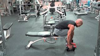 Seated Dumbbell Rear Delt Raise [upl. by Oal]