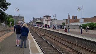 Aberdonian Steam Train Dundee 2021 [upl. by Aihsekram]