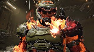 DOOM ETERNAL  Doomguys Most Badass Moments [upl. by Atsillac926]