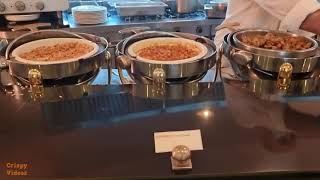 Swissotel Al Murooj Hotel Dubai Breakfast Area Tour [upl. by Jermayne118]